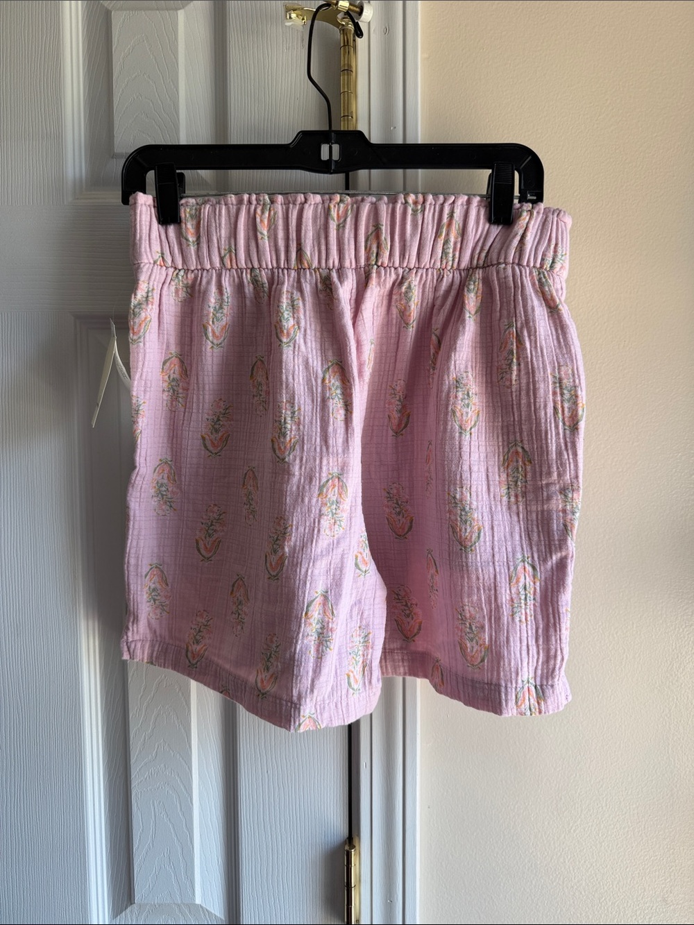 Wonderly Pink Floral High-Waist Women’s Shorts